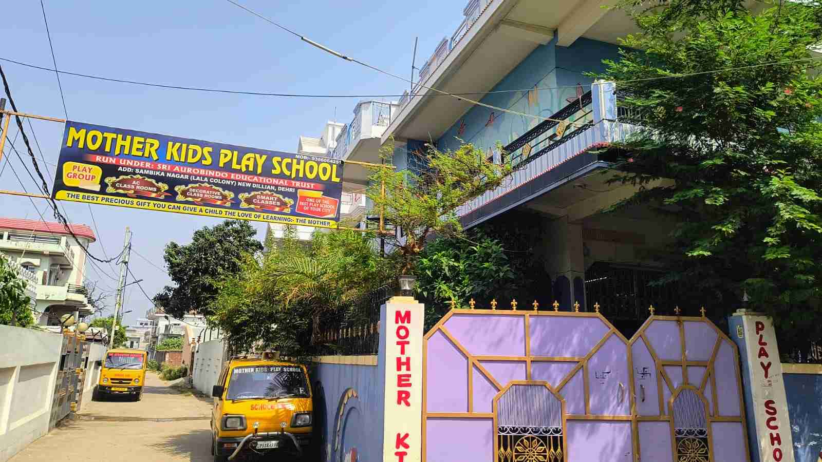 Mother Kids Play School building